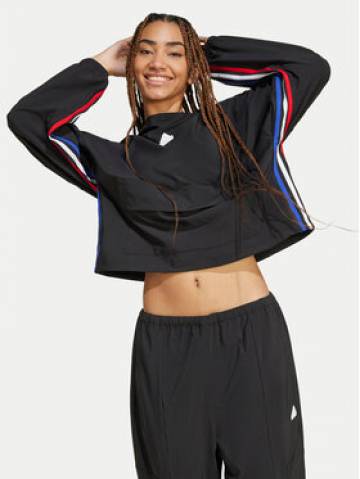 adidas Світшот Express IX3742 Чорний Loose Fit adidas Світшот Express IX3742 Чорний Loose Fit