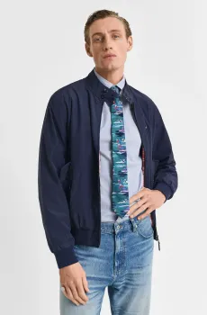 Мужская двусторонняя ветровка REVERSIBLE HARRINGTON JACKET Разноцветный S Gant 7006496