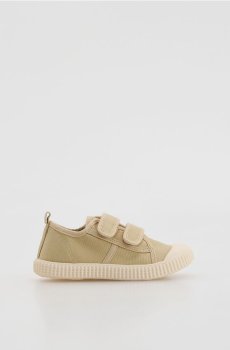 Reserved - Кросівки barefoot на липучках - бежевий - 071IM-08X