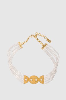 Чокер Ravi Hemisphere с жемчужинами