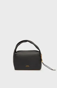 Женская черная кожаная сумка CITY Черный ONESIZE Tommy Hilfiger AW0AW18150