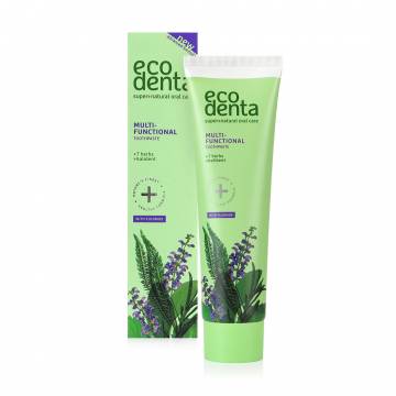 Многофункциональная зубная паста Ecodenta Multifunctional Herbal Toothpaste, 100 мл Многофункциональная зубная паста Ecodenta Multifunctional Herbal Toothpaste, 100 мл