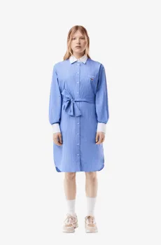 Женское голубое платье Голубой 36 Lacoste EF6930IIY
