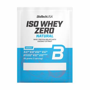Протеин BioTech USA Iso Whey Zero Natural Кокос, в порошке, 25 г Протеин BioTech USA Iso Whey Zero Natural Кокос, в порошке, 25 г