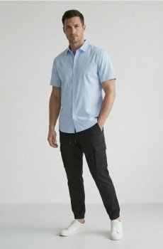 Cargo jogger штани - чорний