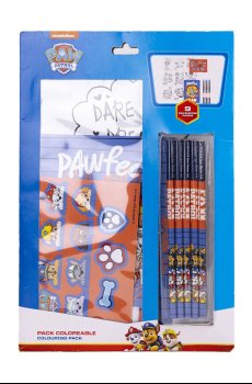 Детский набор для раскраски Cerda Paw Patrol, от 3 лет, 21.5*32*5 см, 16 предметов (2700000770)