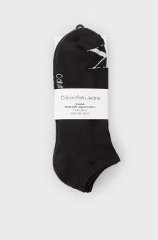 Мужские черные носки (2 пары) SNEAKER Черный 43-46 Calvin Klein 701228807