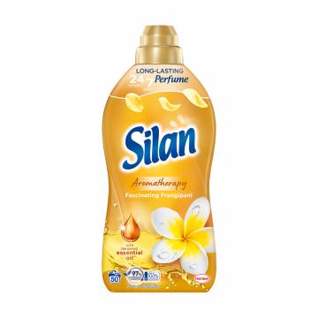 Кондиционер для белья Silan Aromatherapy Fascinating Frangipani, 50 стирок, 1.1 л Кондиционер для белья Silan Aromatherapy Fascinating Frangipani, 50 стирок, 1.1 л