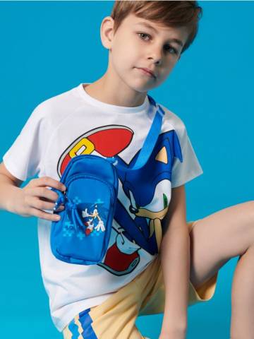 Сумка-планшет Sonic The Hedgehog - light blue Сумка-планшет Sonic The Hedgehog - light blue