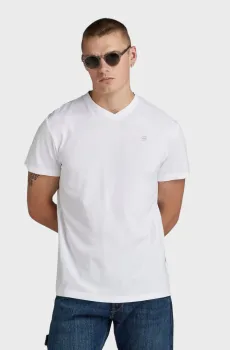 Мужская белая футболка Base Белый XL G-Star RAW D16412,336