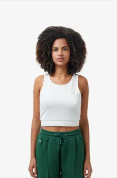 Женская белая футболка Белый 42 Lacoste TF052070V