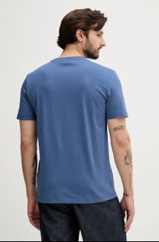 Хлопковая футболка HUGO Dusplit