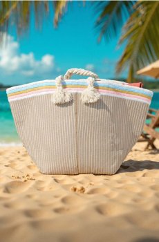 Кошик для зберігання - бежевий