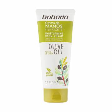 Увлажняющий крем для рук Babaria Olive Oil Moisturizing Hand Cream с оливковым маслом, 75 мл Увлажняющий крем для рук Babaria Olive Oil Moisturizing Hand Cream с оливковым маслом, 75 мл