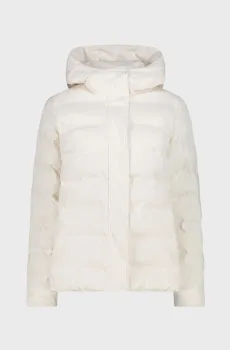 Женская белая куртка FIX HOOD FEEL WARM Белый 34 CMP 35K3666-A143