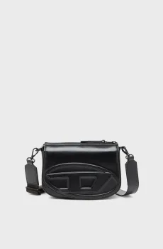 Черная кожаная сумка 1DR Черный ONESIZE Diesel X10223 PR818