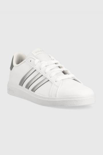 Детские кроссовки adidas GRAND COURT цвет белый Детские кроссовки adidas GRAND COURT цвет белый