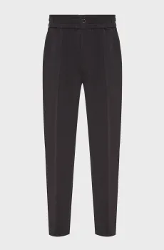 Мужские черные брюки MODERN SPACER Черный XS Calvin Klein K10K113241