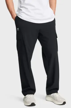 Мужские черные спортивные брюки UA Vibe Woven Cargo Pants Черный 3XL Under Armour 1386558-001