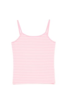 Cropp - Топ в смужку - пастельний рожевий