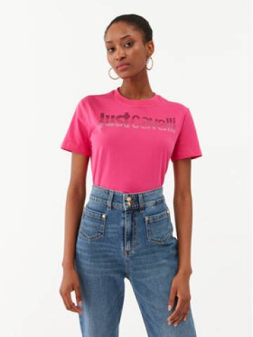 Just Cavalli Футболка 75PAHE00 Рожевий Regular Fit Just Cavalli Футболка 75PAHE00 Рожевий Regular Fit