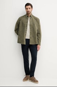 Джинсовая рубашка BOSS Orange Lambey_4_M