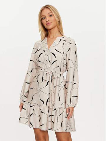 Vero Moda Повсякденна сукня Jessi 10317440 Бежевий Regular Fit Vero Moda Повсякденна сукня Jessi 10317440 Бежевий Regular Fit