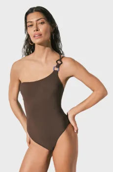 Женский коричневый купальник Коричневый L womensecret 5523317