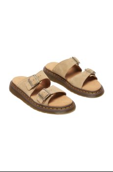 Замшевые шлепанцы Dr. Martens Josef