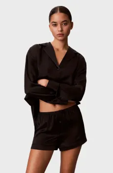 Женские черные шорты Черный XS Calvin Klein LV00QS7623
