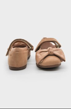 Кожаные балетки для младенцев Mayoral