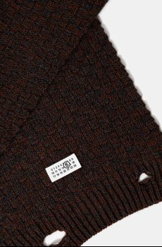 Шарф с шерстью MM6 Maison Margiela