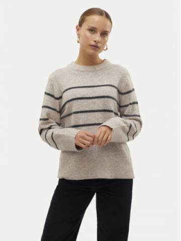 Vero Moda Светр Flawless 10320487 Бежевий Loose Fit Vero Moda Светр Flawless 10320487 Бежевий Loose Fit