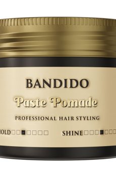 Мужская паста-помада для укладки волос Bandido Paste Pomade Hold Shine, 125 мл