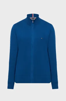 Мужской синий кардиган Синий M Tommy Hilfiger MW0MW28050