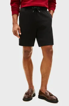 Мужские черные шорты MIX MEDIA Черный M Tommy Hilfiger MW0MW43116