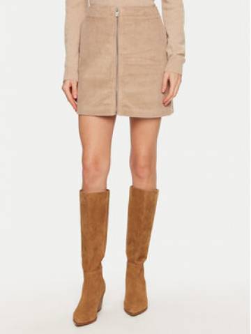 Pepe Jeans Cпідниця-міні Cassie PL901154 Écru Regular Fit Pepe Jeans Cпідниця-міні Cassie PL901154 Écru Regular Fit