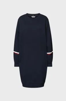 Женское темно-синее платье Синий S Tommy Hilfiger WW0WW37550