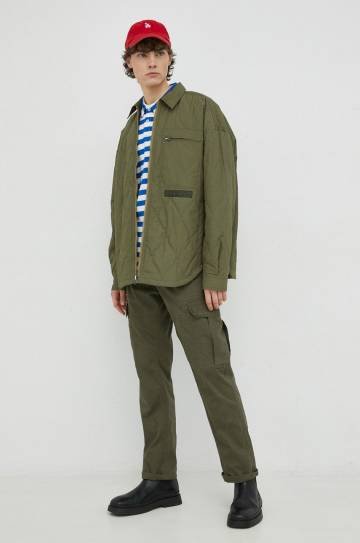 Куртка G-Star Raw мужская цвет зелёный переходная oversize Куртка G-Star Raw мужская цвет зелёный переходная oversize