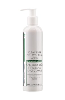 Очищающий гель для лица Green Pharm Cosmetic Cleansing Gel With АНА Acids РН 4.0 с АНА-кислотами, 250 мл