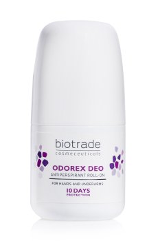 Шариковый антиперспирант для тела длительного действия Biotrade Odorex Deo, 10 дней без пота и запаха, 40 мл