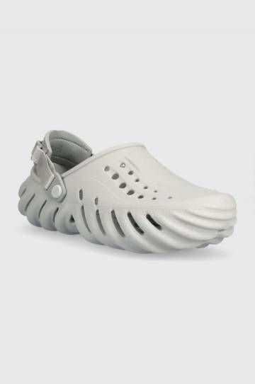 Шлепанцы Crocs Echo Clog цвет серый 207937 207937.1FT-1FT Шлепанцы Crocs Echo Clog цвет серый 207937 207937.1FT-1FT