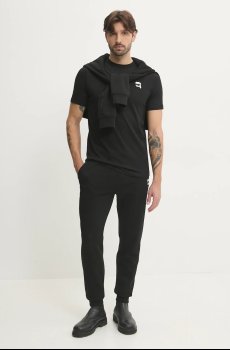 Хлопковая футболка Karl Lagerfeld