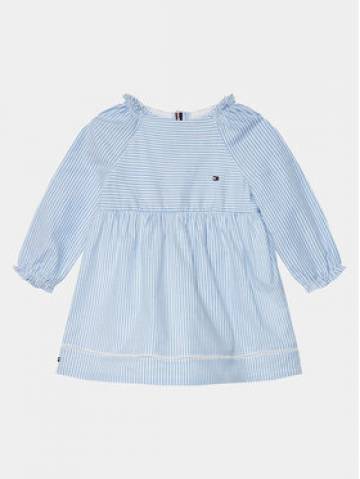 Tommy Hilfiger Повсякденна сукня Ithaca KN0KN01756 Голубий Regular Fit Tommy Hilfiger Повсякденна сукня Ithaca KN0KN01756 Голубий Regular Fit