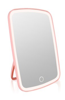 LED-зеркало Patricia Ledo, розовое