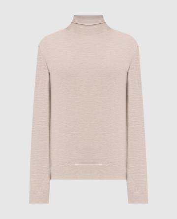 Бежевый гольф из кашемира Бежевый гольф из кашемира