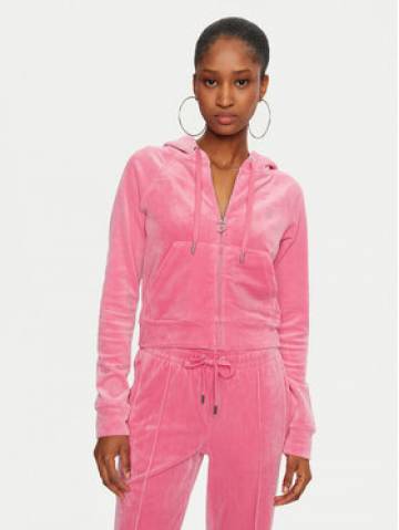 Juicy Couture Світшот Madison JCWA122001 Рожевий Slim Fit Juicy Couture Світшот Madison JCWA122001 Рожевий Slim Fit