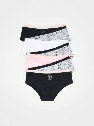 Reserved - GIRLS` BRIEFS MULTI - чорний - 122BW-99X Reserved - GIRLS` BRIEFS MULTI - чорний - 122BW-99X
