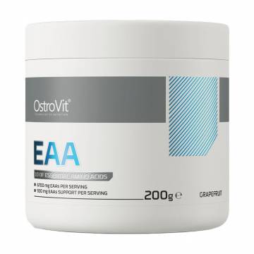 Аминокислоты OstroVit EAA Грейпфрут, в порошке, 200 г Аминокислоты OstroVit EAA Грейпфрут, в порошке, 200 г