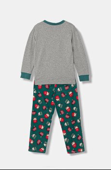 Детская хлопковая пижама United Colors of Benetton
